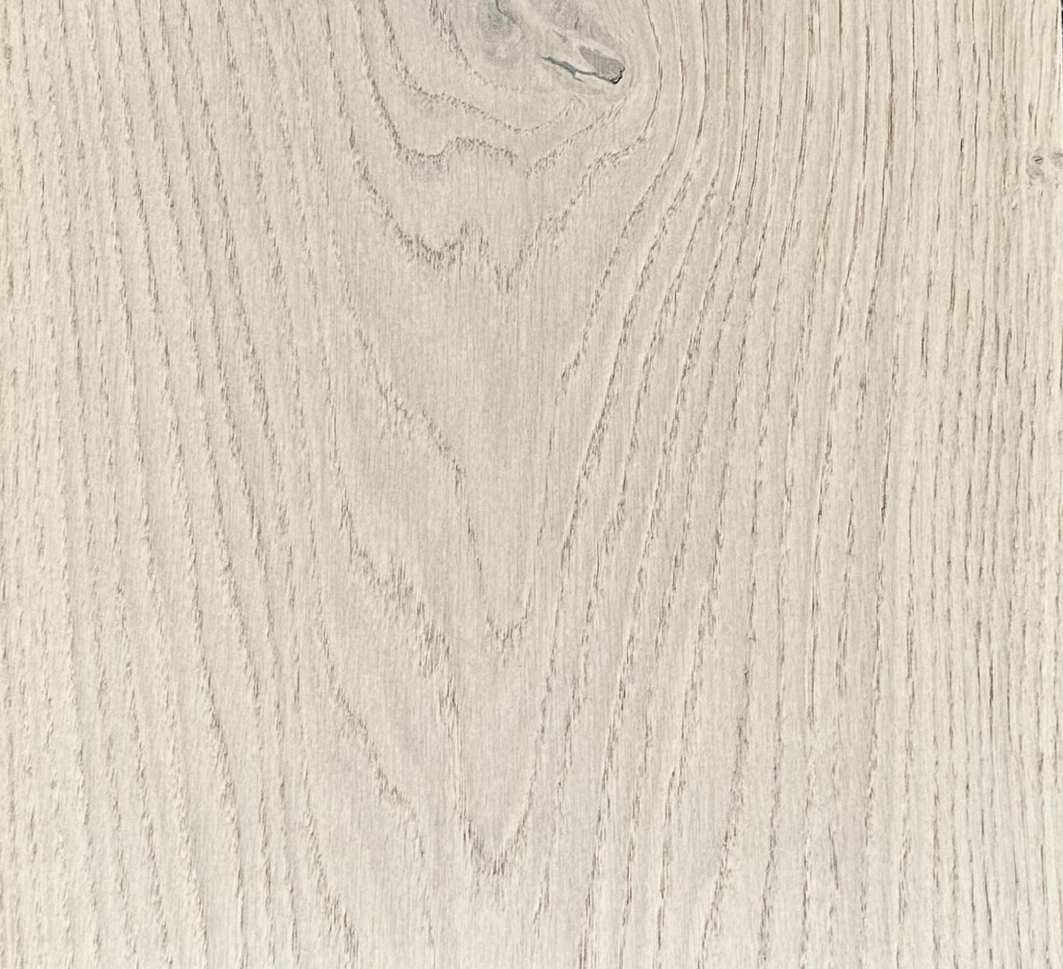 Blanc Oak sample, a pale whitewashed European oak with a matt finish