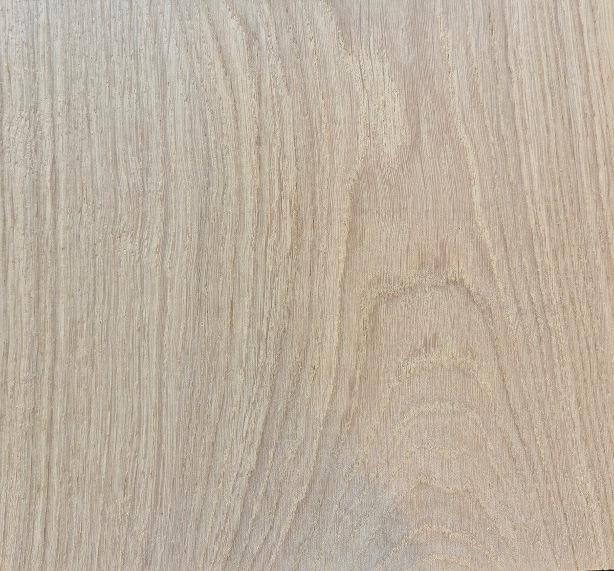 Clair Oak swatch, a pale warm European oak with a brushed grain
