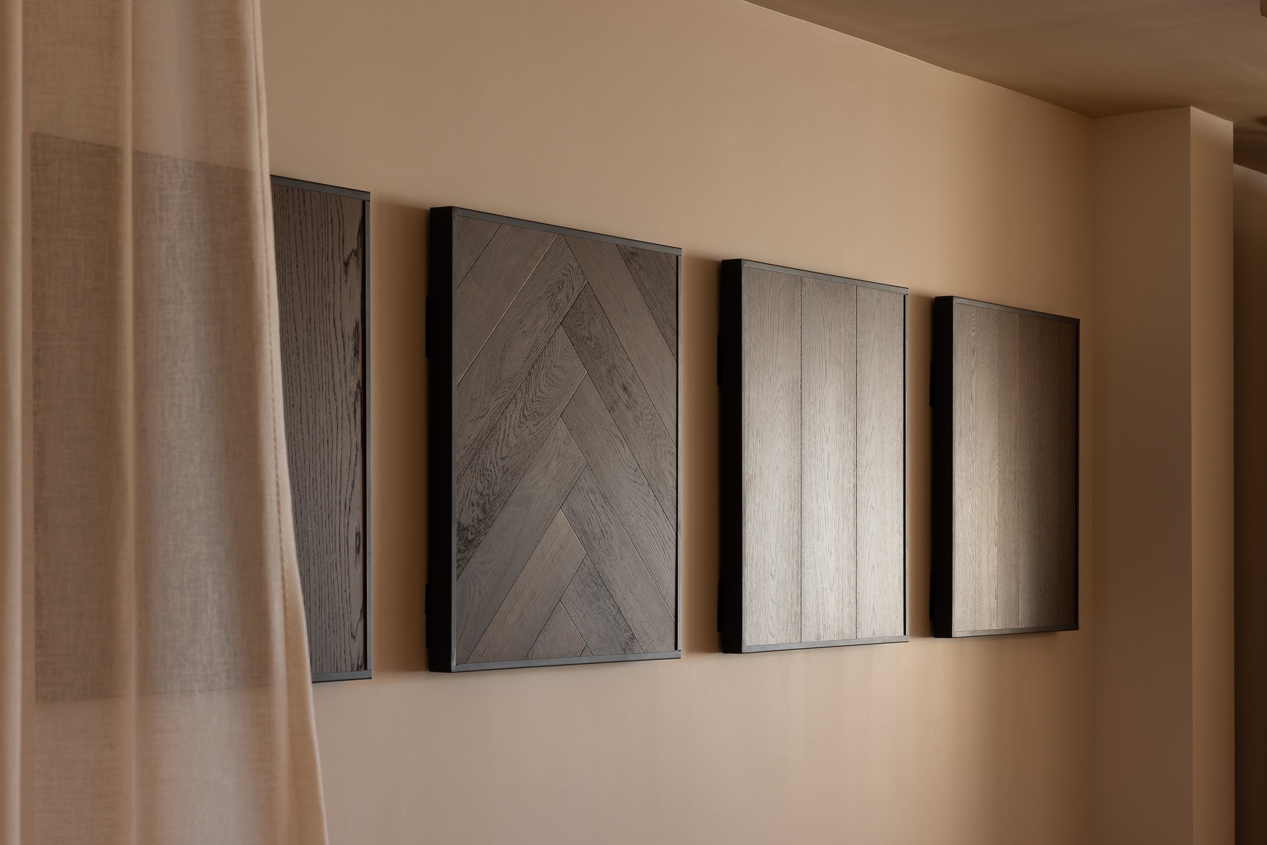 Victoria Studio, Christchurch — Picasso Oak floors and wall boards